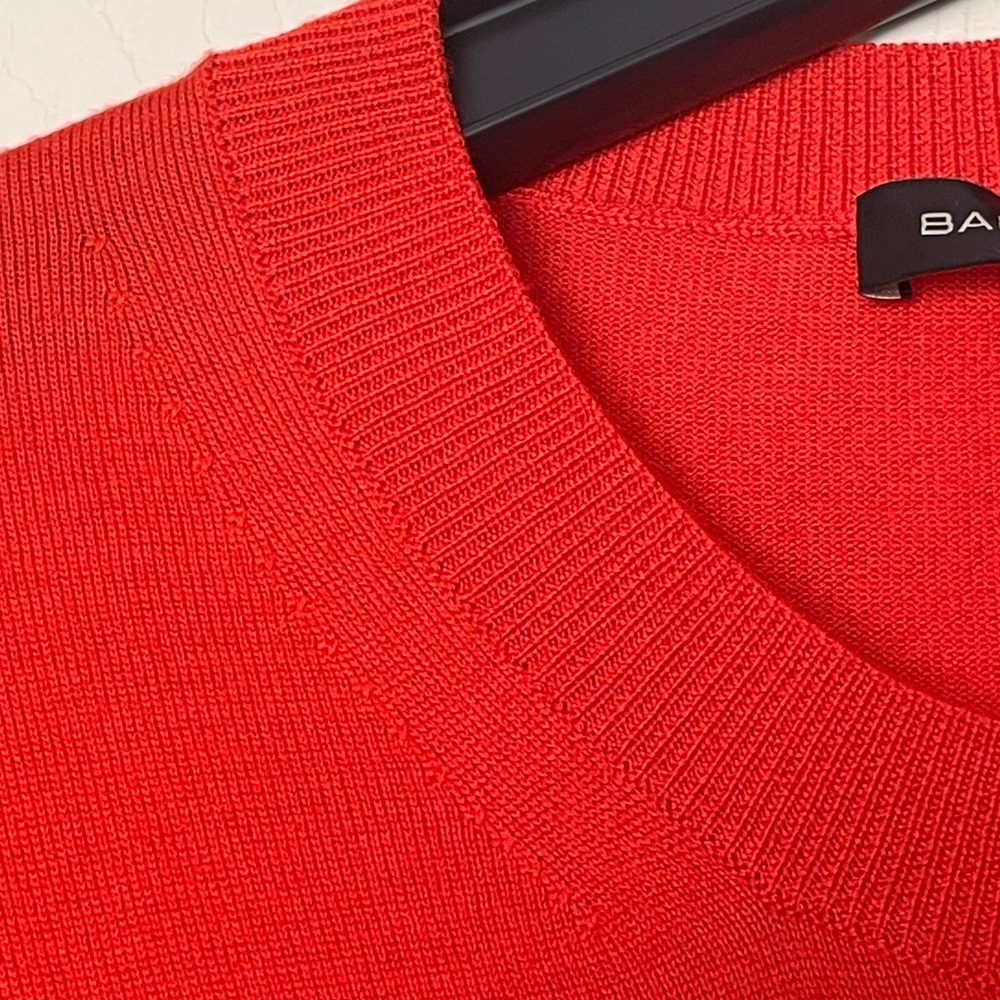 Balenciaga Sweater Dress Virgin Wool Valentine Red Mini - Picture 11 of 16